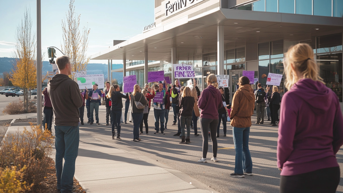 Fred Meyer Workers Strike for Fair Negotiations, Causing Store Delays